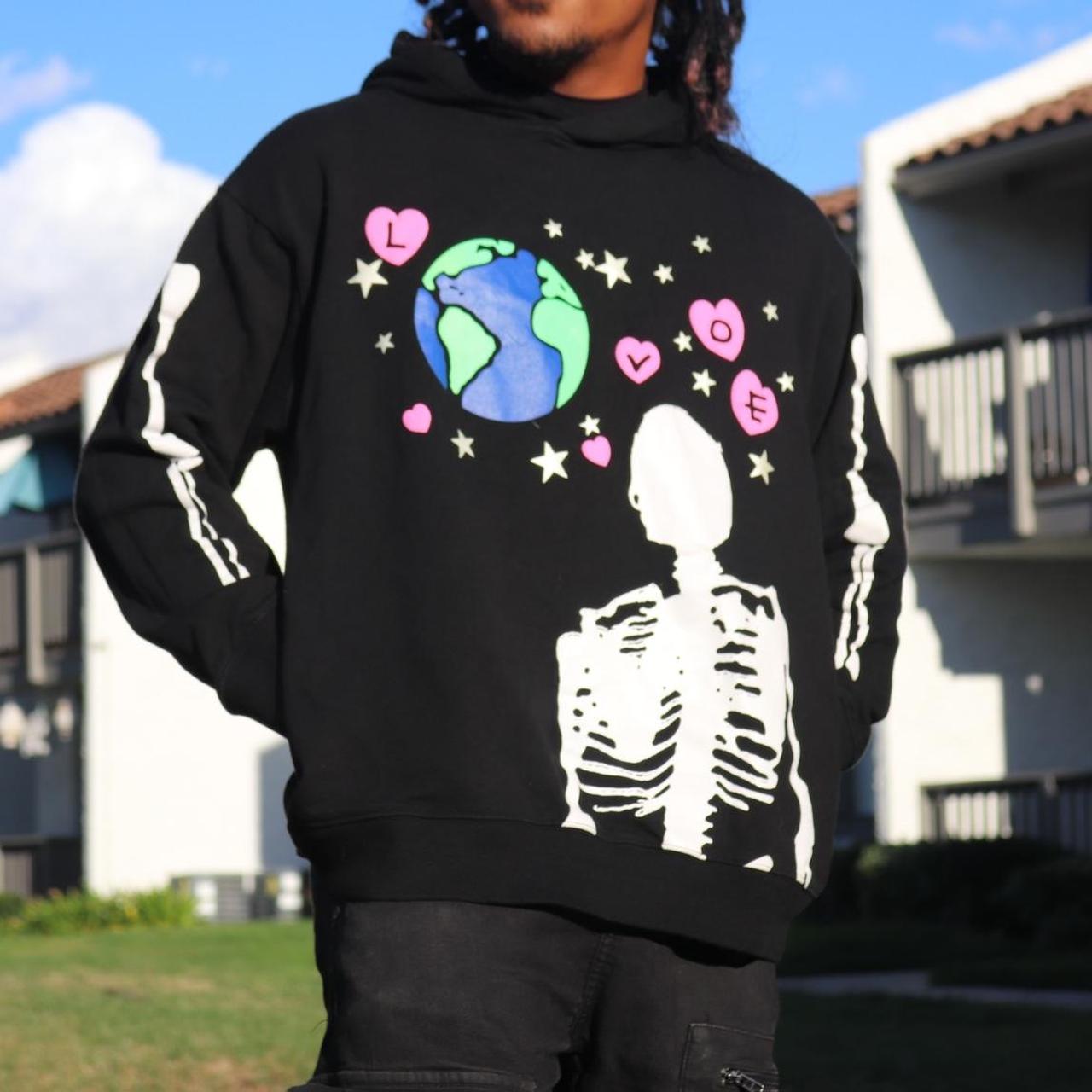 Y2K Skeleton Vintage Hoodie