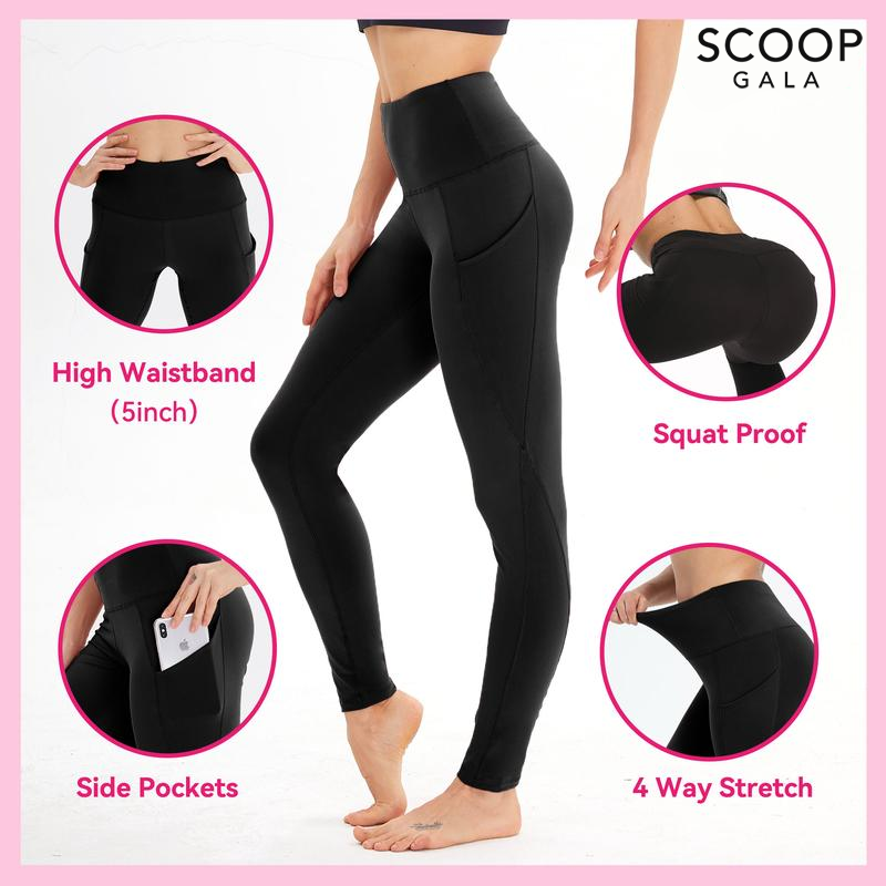 3 PACK TUMMY CONTROL LEGGING WITH POCKETS