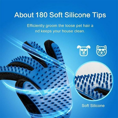 Pet Hair Removal Brush Gloves